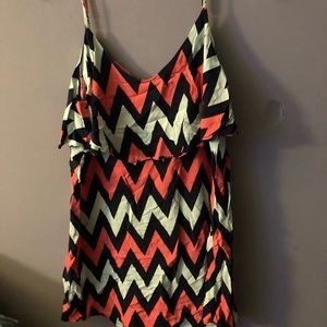 XL Chevron dress
